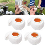 Ladda upp bild till gallerivisning, Kreativt golfbollformat shotglas
