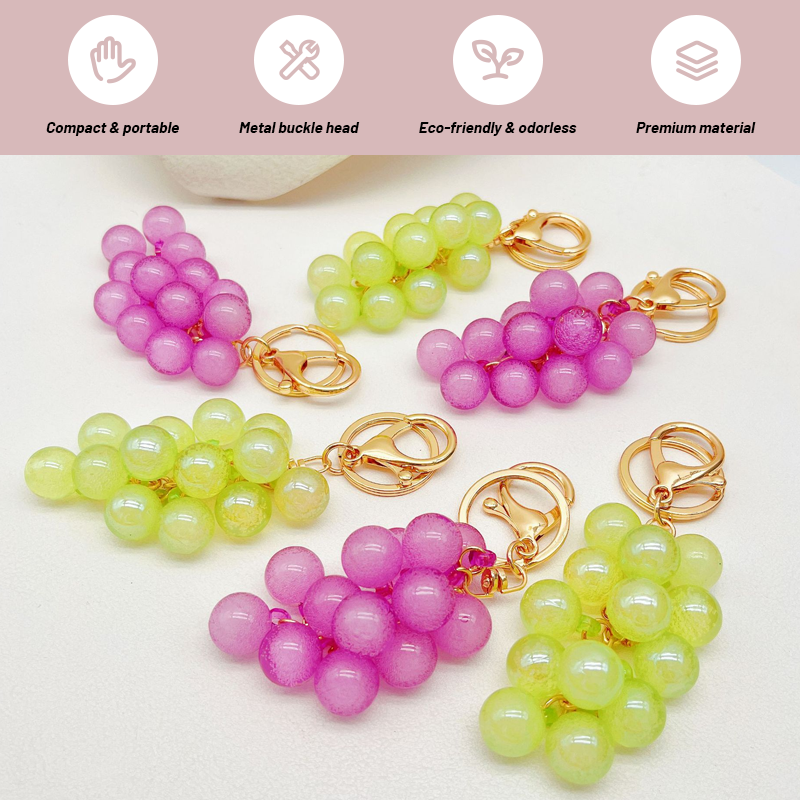 🍇 Söt kreativ väska hängsmycke presenttillbehör