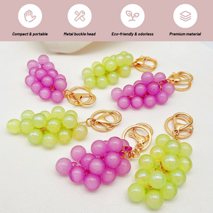 🍇 Söt kreativ väska hängsmycke presenttillbehör