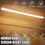 Ladda upp bild till gallerivisning, 🔥Nyårserbjudande – uppladdningsbar LED-lampa, ingen behov av hålborrning, smart sensor, magnetisk design
