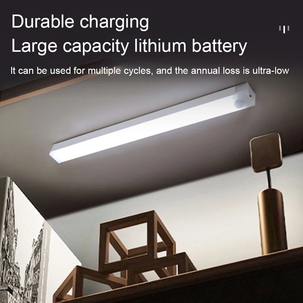 🔥Nyårserbjudande – uppladdningsbar LED-lampa, ingen behov av hålborrning, smart sensor, magnetisk design