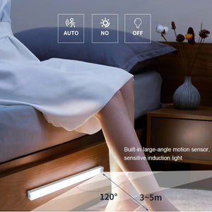 🔥Nyårserbjudande – uppladdningsbar LED-lampa, ingen behov av hålborrning, smart sensor, magnetisk design
