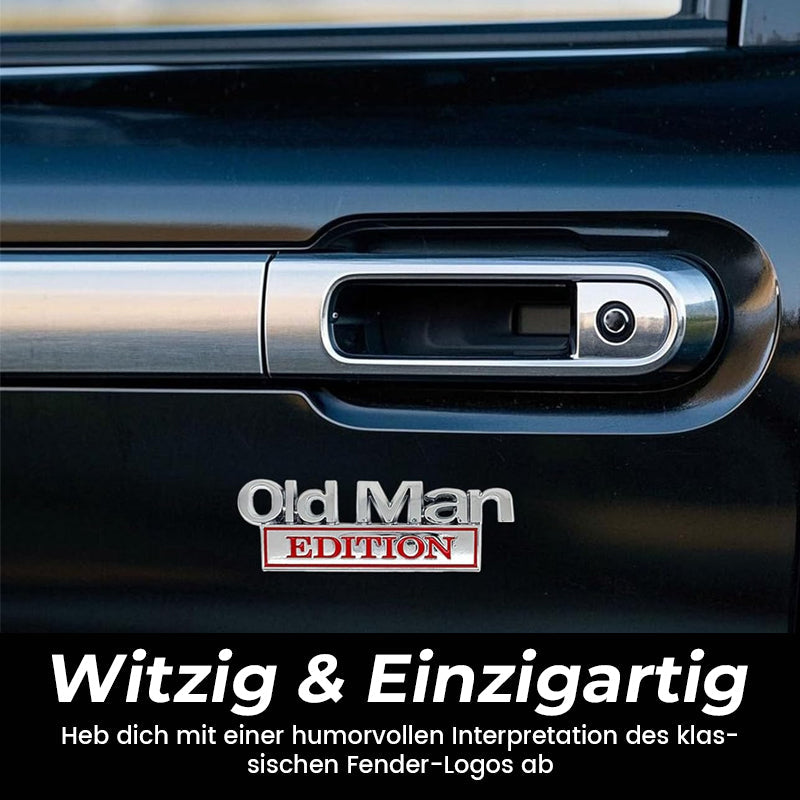 🚗 Seniorversionens dubbelmärke