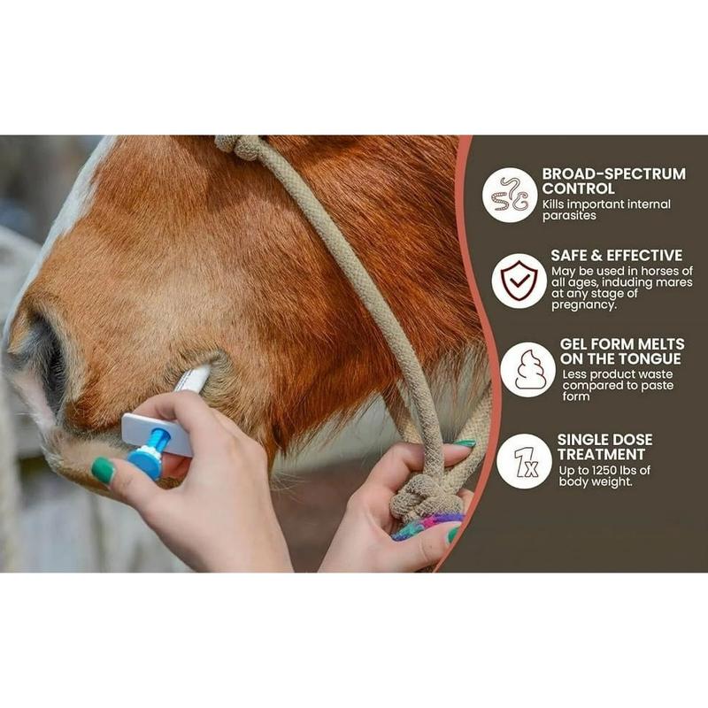 🔥Sista dagen 49 % RABATT – Ivermectin Horse Paste 1,87 % 6,08 g tuber