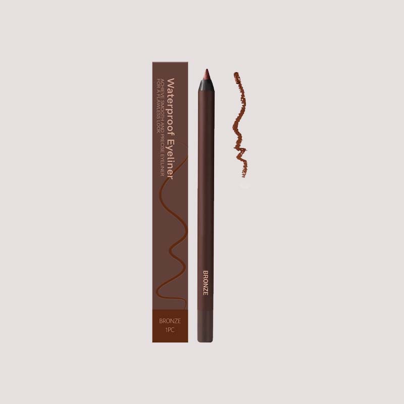 🎁Köp 1, få 1 gratis🔥-🌟24 timmars vattenfast eyeliner duo slipbar ögonpenna💦