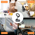 Ladda upp bild till gallerivisning, 2025 Nyaste 360° Justerbar Vakuum Magnetisk Sugkopp Telefonhållare Montering
