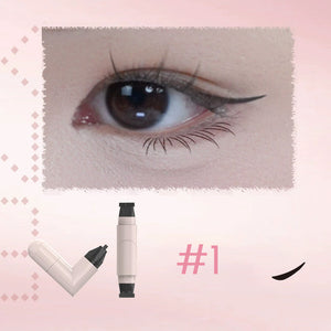 Stämpel för eyeliner i ett stycke