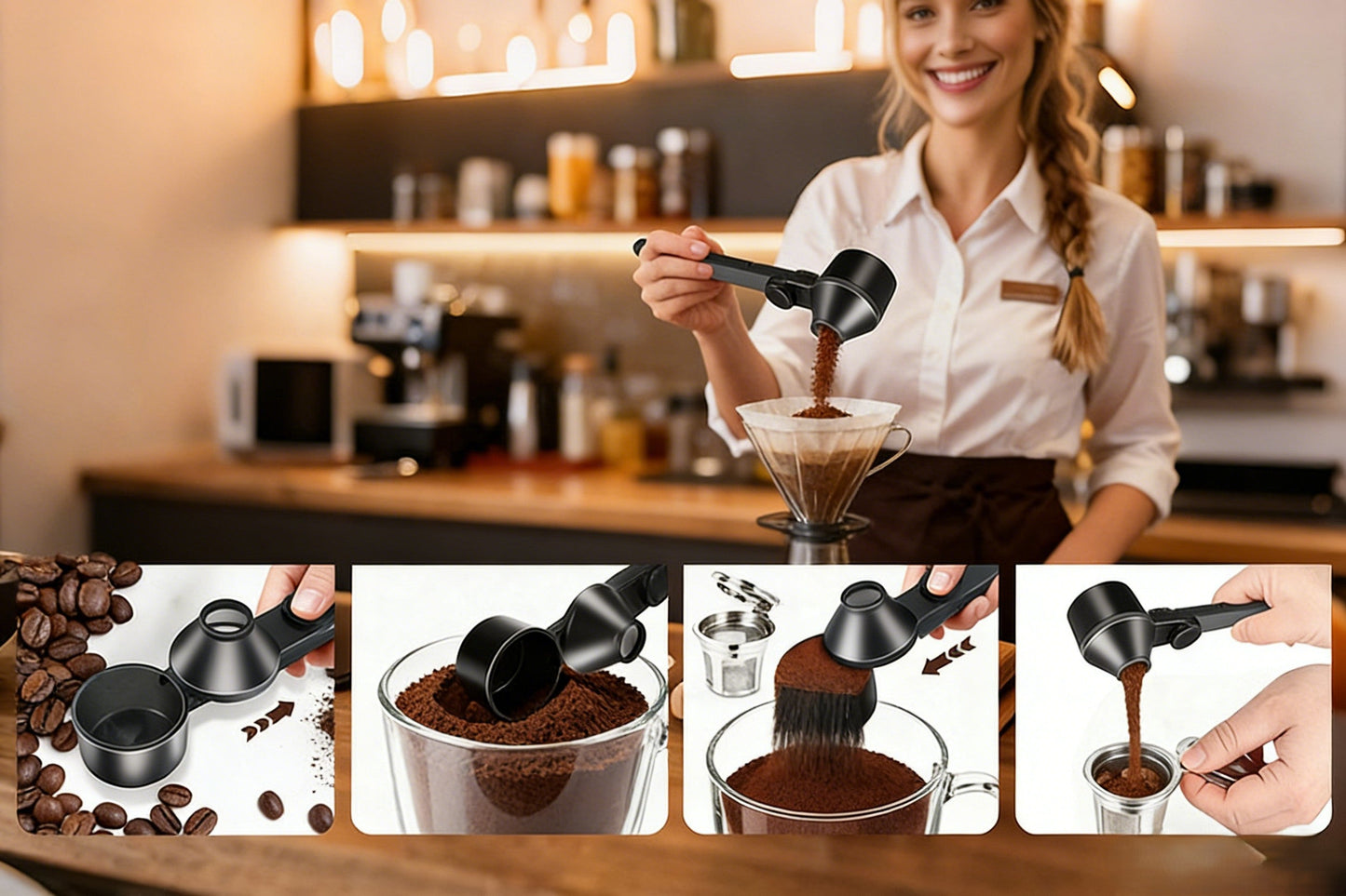 The Morning Streamliner: 2-i-1 kaffemåttsked