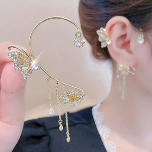✨🦋 Zirkonia örhängen fjäril poo💖✨✨