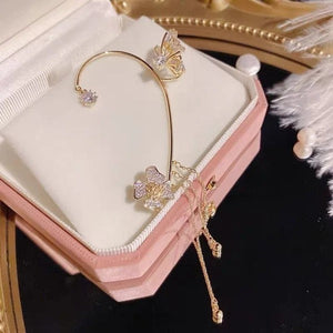 ✨🦋 Zirkonia örhängen fjäril poo💖✨✨