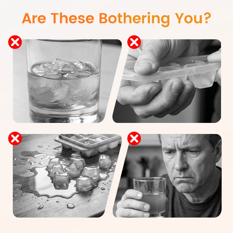 💎 50 % rabatt! 💎 Bigfoot silikonform för isbitar – Sasquatch-isbitar som smälter långsamt, BPA-fria och perfekta för fester.